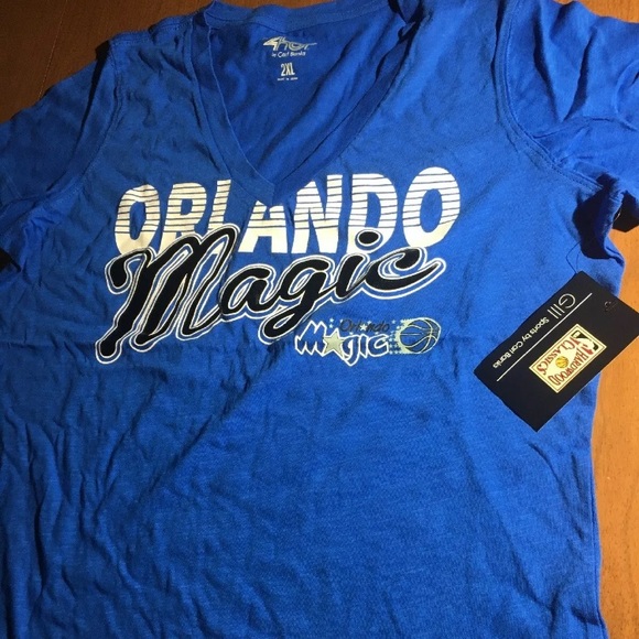 🤠 G-lll 4her Women’s Orlando Magic V-Neck, Sz 2X - Picture 4 of 6